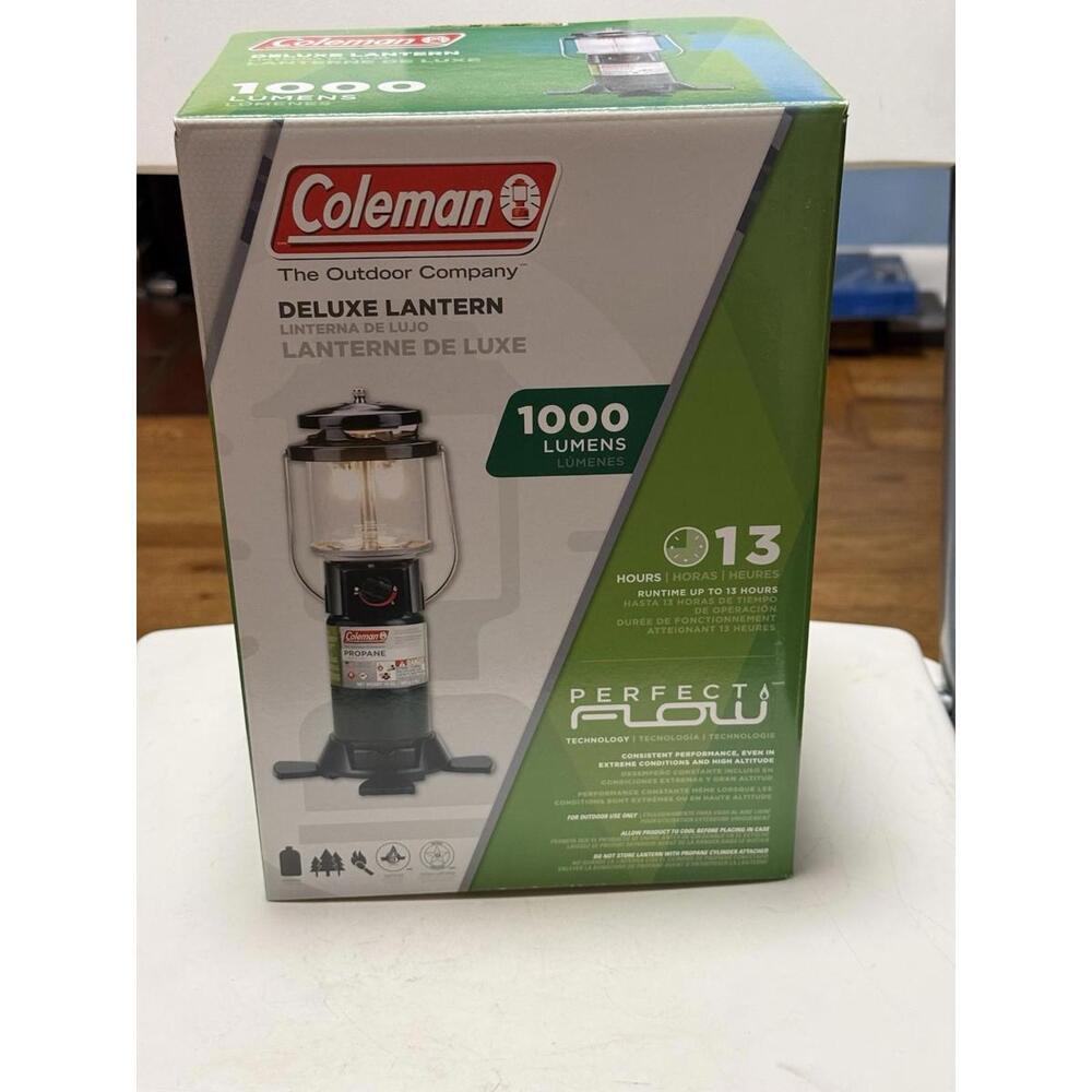 New Open Box | Coleman Outdoors Propane Deluxe PerfectFlow Mantle Lantern